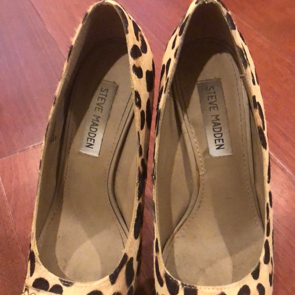 Steve Madden Leopard Print Shoes - Picture 5 of 5